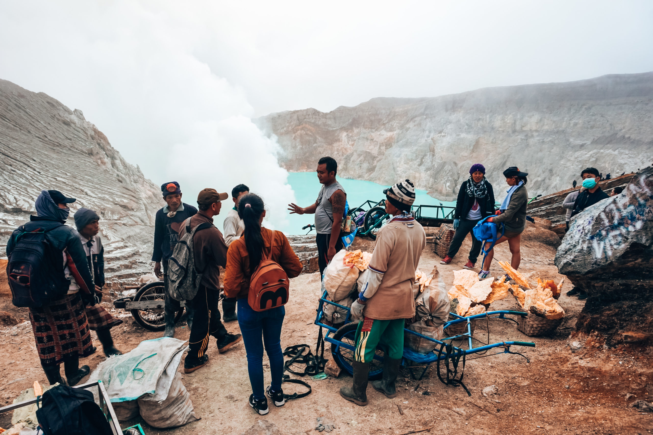 vulcão Ijen