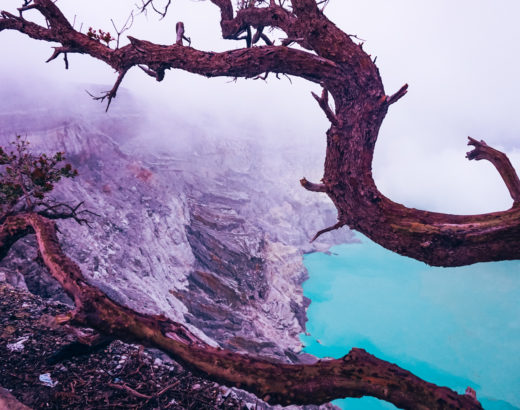 Ijen vulcano