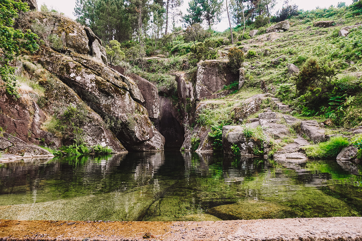 Waterfalls in Gerês - Poço da Gola