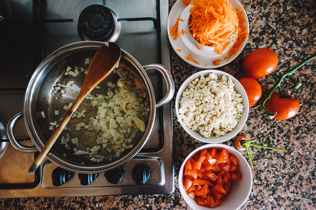 preparação e ingredientes