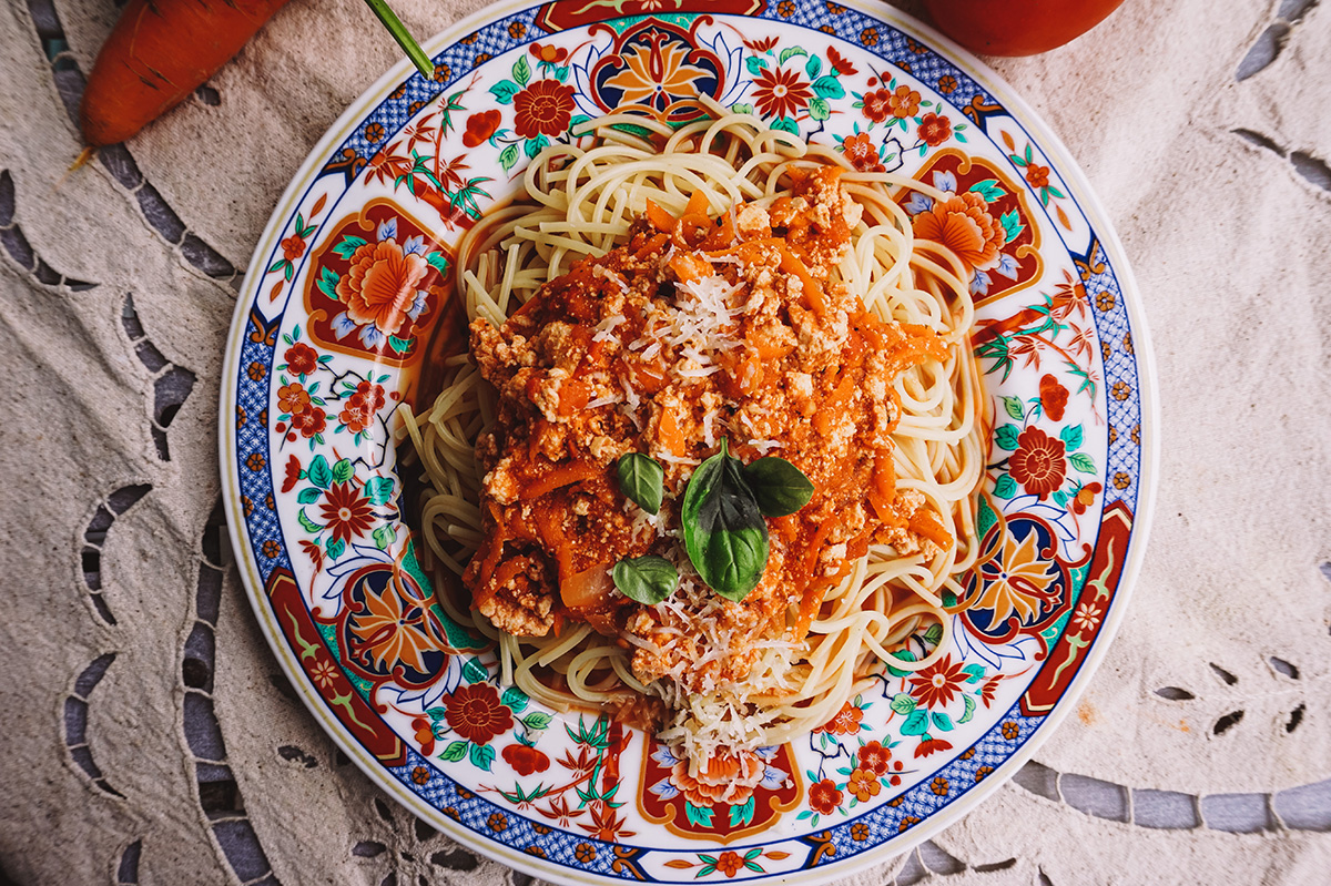 Tofu Bolognese