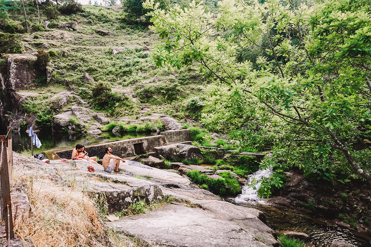 Waterfalls in Gerês - Poço da Gola