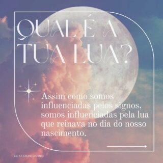 🌙 QUAL A LUA QUE TE REGE? 

Como o corpo celeste mais próximo da Terra somos influenciadas pelas suas diferentes fases todos os meses, aprendermos a fluir com com a sua energia é viver em harmonia com o cosmos. 
Assim, como nos influencia todos os meses, a Lua que reinava o céu no dia do teu nascimento também deixou um pouco de si em ti, marcou algumas tendências da tua personalidade. 

Vem descobrir 🌙✨

.

#moon #lua #calendariolunar #astrologia #espiritualidade #magia #cosmos #natural #cosmologia #awakening #soul #innerworld #innerwork #autoconhecimento #blog #curiosidades #catchmegoing